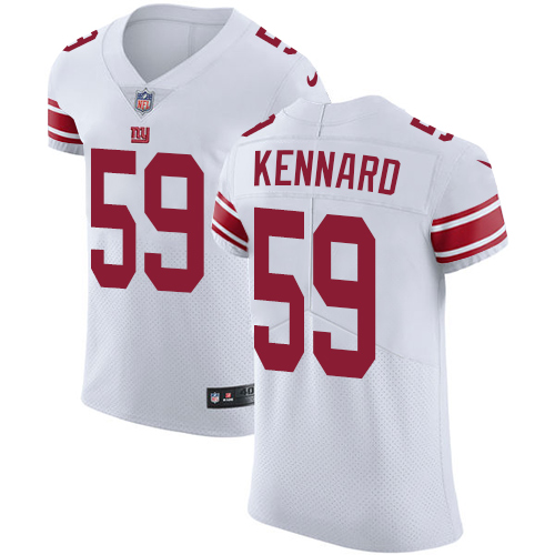 Nike Giants #59 Devon Kennard White Men's Stitched NFL Vapor Untouchable Elite Jersey